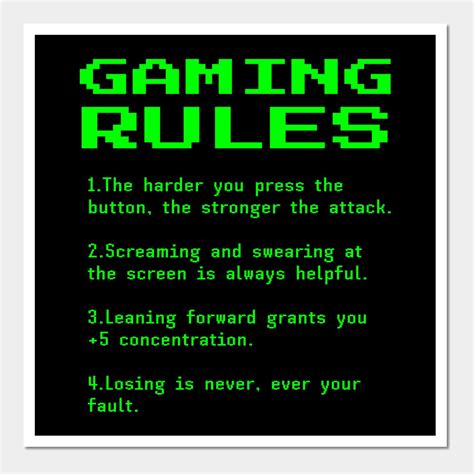 TagaWin Gaming Rules .